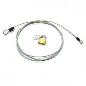 Sheathed anti-theft cable 230cm