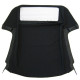 Soft top Fiat Osca 1500S / 1600S convertible in vinyl with rear window in PVC