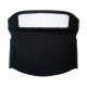 Capote auto Fiat 124 CS1 (1400-1600-1800) cabriolet coton double face Pininfarina avec lunette arrière en PVC