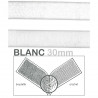 Velcro blanc (22522B/22521B)