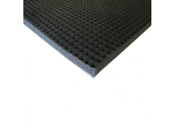 Polyurethane foam soundproofing in adhesive plate - 1mx1m