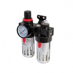 Filter regulator lubricator for compressed air