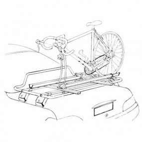 Porte vélo pour barres de toit et porte-bagages