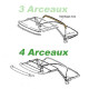 Mercedes 230 SL descapotable capota tipo W113 en Sonnenland Alpaca, bisel de PVC