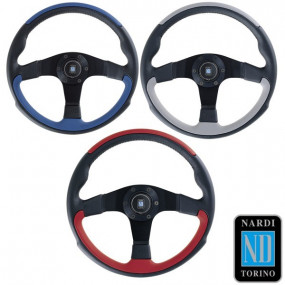 Leader Line leather steering wheel (Nardi)