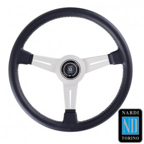 Classic Line leather steering wheel (Nardi)