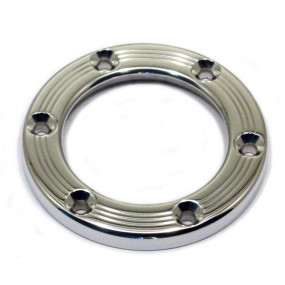 Aluminum polished ring for Nardi steering wheel