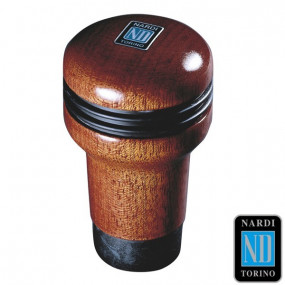 Pomo de la palanca de cambios de madera de caoba Nardi Evolution Line