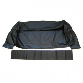 Soft top well liner leatherette for Ford US Galaxie (1961-1972) convertible