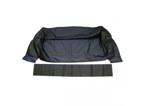 Habillage du coffre à capote de Buick Special cabriolet en simili noir