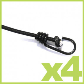 Plastic coated hooks for bungee cords per 4