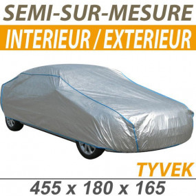 Cobertura para interior exterior semi-feita à medida em Tyvek® (FM3) - Cobertura para automóvel: cobertura de protecção descapot