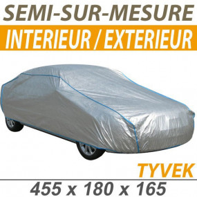 Funda coche interior exterior semi-medida en Tyvek® (FM3) - Cobertura coche: funda de protección cabriolet