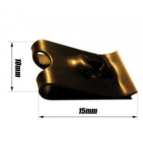Clip porca de folha de 1-2 mm
