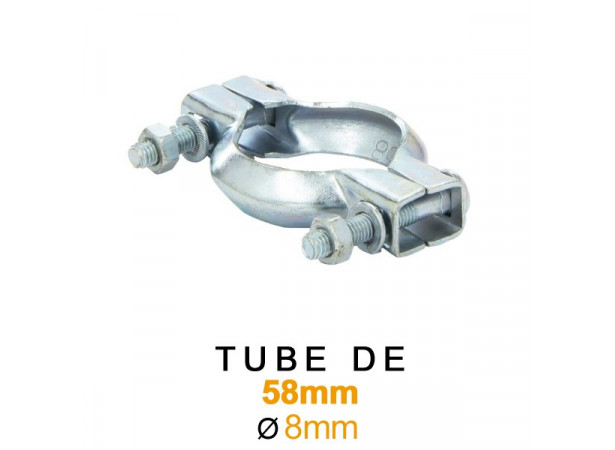Collier d'échappement 58mm