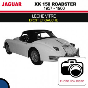 Lèche vitre (droit et gauche) pour les cabriolets Jaguar XK 150 Roadster