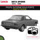 Profilo esterno sottoporta per Lancia Beta Spider cabriolet