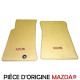 Tapis de sol Beige OEM avec logo MX5 pour Mazda MX5 NA et NB