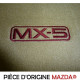 Tapis de sol Beige OEM avec logo MX5 pour Mazda MX5 NA et NB