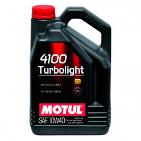 Motul 4100 Turbolight 10W40 5L Oil