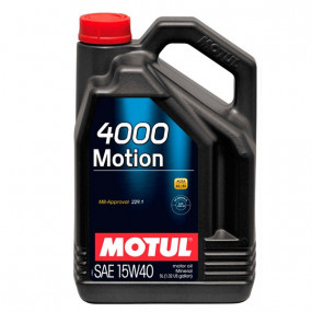 Motul 4000 Motion Oil - 15W40 - 5L