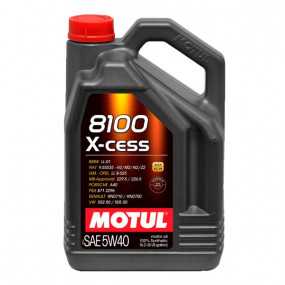 Motul 8100 X-cess 5W40 - 5L Oil