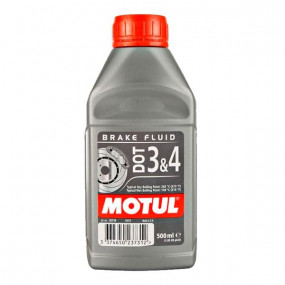 Líquido de frenos Motul DOT 3 y 4 (500 ml)