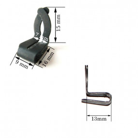 Pannelli porta con fissaggio a clip (unità)