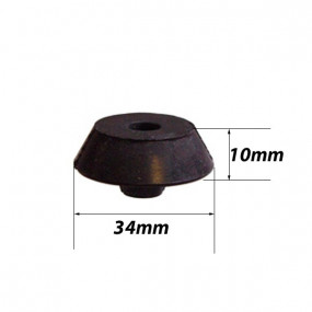 Butée de capot et de porte Ø34mm x 10mm en caoutchouc