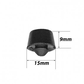 Butée de capot et de porte Ø extérieur 15mm - hauteur 9mm