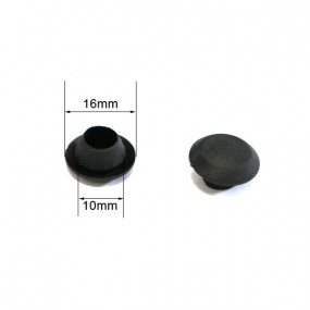 Round floor hole plug Ø 10mm - external diameter of the shutter 16mm