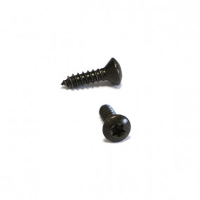 Black sheet metal screw 4.2x13mm pan head