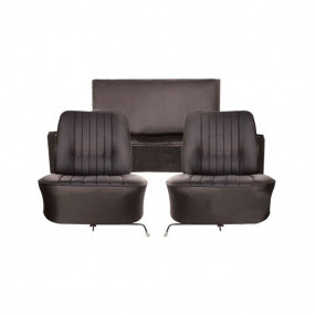 Front seat covers and rear bench seat in leatherette for Renault Caravelle and Caravelle S