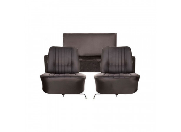 Coiffes de sièges avant et banquette arrière en simili cuir pour Renault Caravelle et Caravelle S