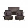 Coiffes de sièges avant et banquette arrière en simili cuir pour Renault Caravelle et Caravelle S