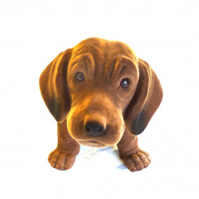 Perro con cabeza basculante "Teckel" 27cm