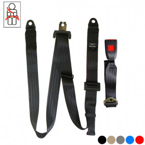Ceinture arrière 3 points Securon pour Austin Healey 100-4, BN1, BN2 cabriolet