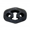 Silentbloc caoutchouc d'échappement "Ovale" pour VW Golf 1
