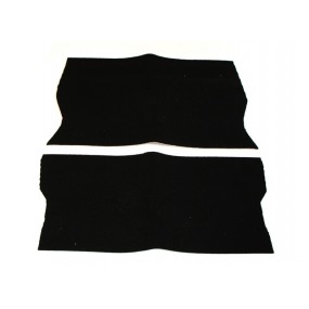 Carpete (tapete) preto para o porta-malas descapotável Volkswagen Golf 1