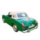 Capotes auto Austin Healey Sprite MK4 cabriolet en Alpaga avec lunette arriere en PVC
