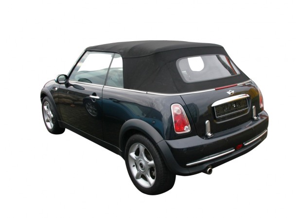 Capotes auto Bmw Mini Cooper cabriolet en Alpaga Twillfast II avec lunette verre dégivrante Capotes auto Bmw Mini Cooper cabriolet en Alpaga Twillfast II avec lunette verre dégivrante