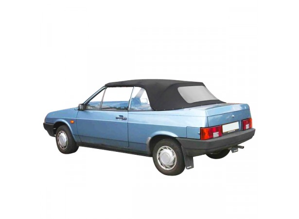 Soft top Lada Samara Natacha convertible in Sonnenland Alpaca with PVC rear window