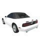 Partie arriere sans vitre pour capote de Mazda RX7 en Vinyle