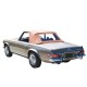 Mercedes 230 SL descapotable capota tipo W113 en Sonnenland Alpaca, bisel de PVC