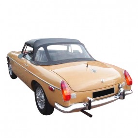 Soft top MG B C convertible in Vinyl - removable roll bars