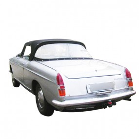 Soft top Peugeot 404 convertible in Stayfast® cloth with panoramic rear window