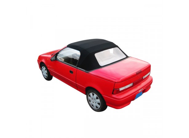 Capote auto Suzuki Swift Geo Metro cabriolet en Alpaga avec lunette arrière en PVC