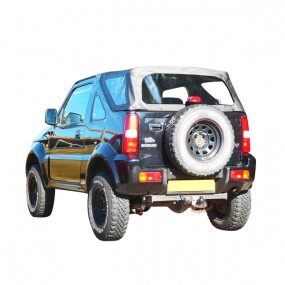 Capote 4x4 Suzuki Jimny Serie 2 cabriolet en vinyle grain cuir en 3 parties