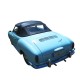 Capote auto Karmann Ghia cabriolet en Vinyle sur toile coton avec lunette arrière en PVC