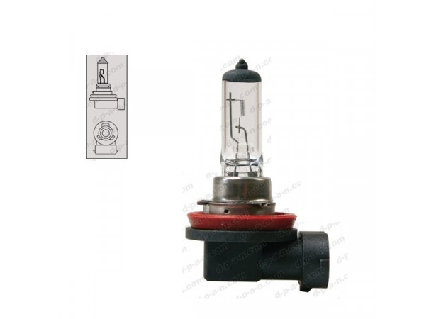 Żarówka H11 55W 12V z trzonkiem PGJ19-2